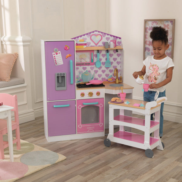 Sweet Snack Time Cart & Play Kitchen by KidKraft