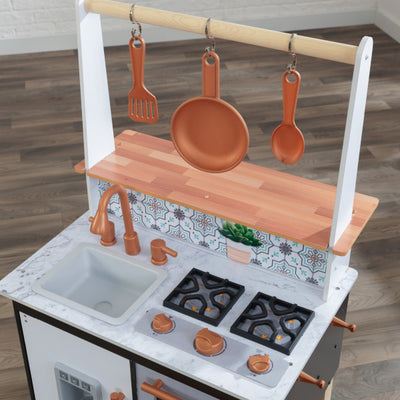 Artisan Island Toddler Play Kitchen with EZ Kraft Assembly™ by KidKraft