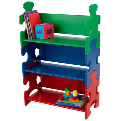 Puzzle Bookshelf - Primary by Kidkraft