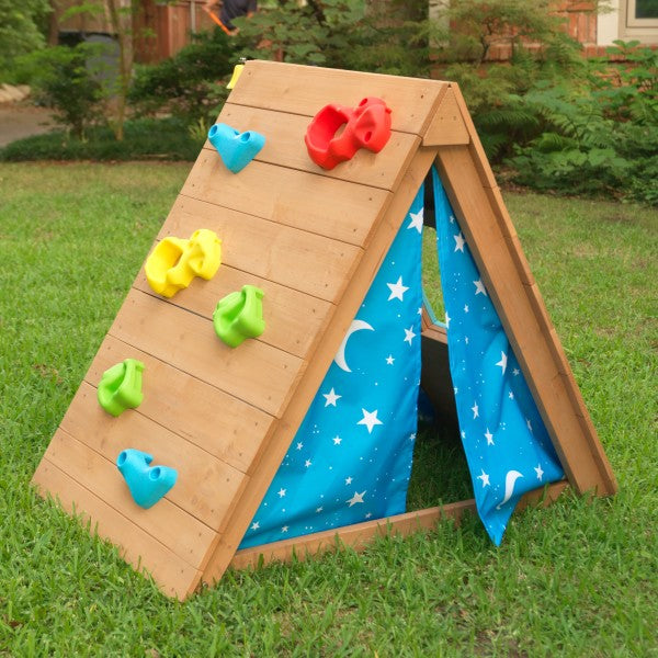 A-Frame Hideaway & Climber by Kidkraft