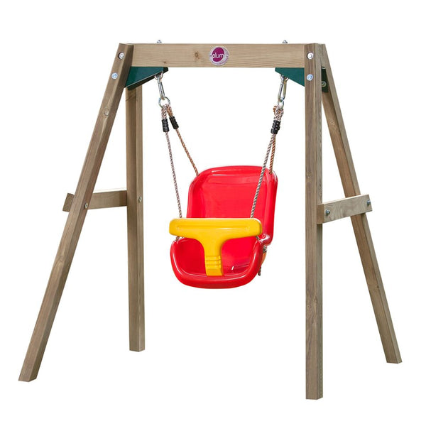 Plum fashion baby swing set