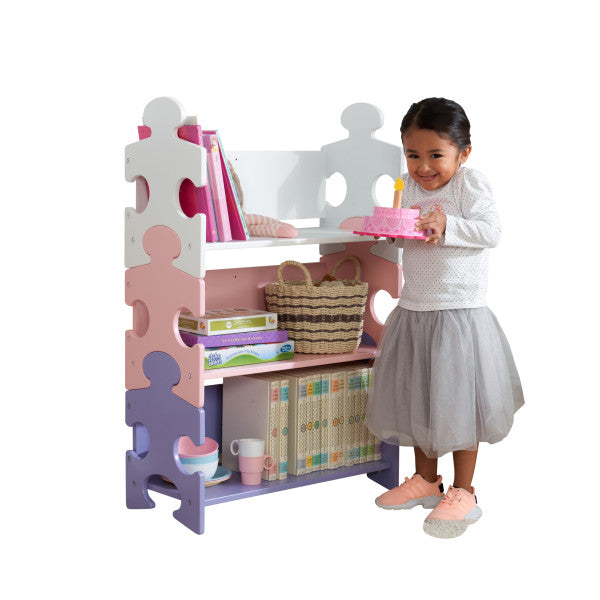 Puzzle Bookshelf - Pastel by Kidkraft