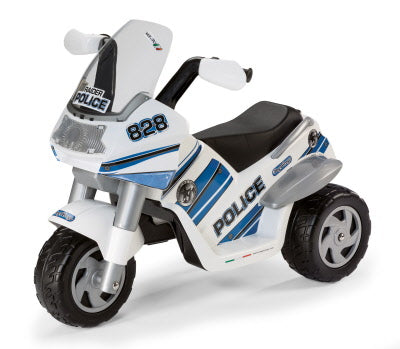 Peg Perego Rider Police Motorbike 6V