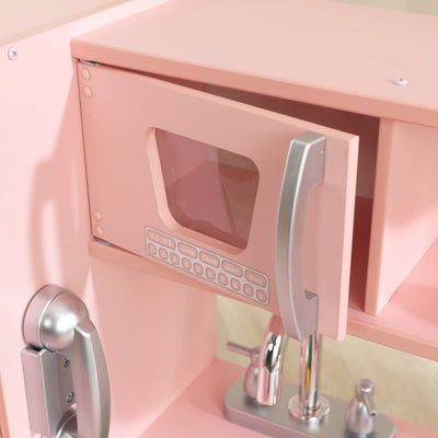 Vintage Play Kitchen - Pink by KidKraft
