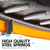 Kahuna Trampoline 8 ft x 11 ft Rectangular Outdoor - Orange