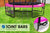Trampoline 14ft Kahuna Round Outdoor - Pink