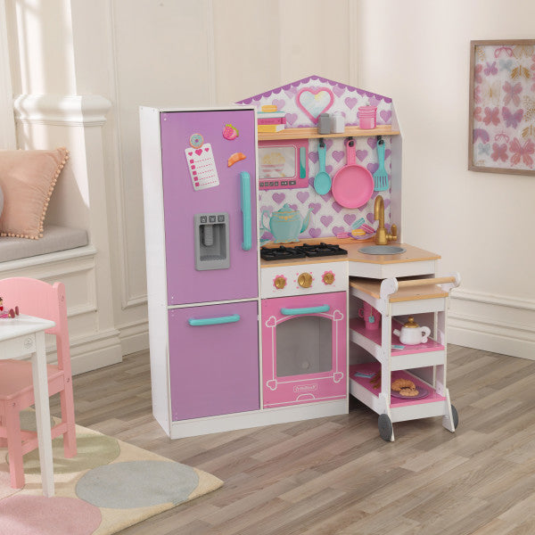 Sweet Snack Time Cart & Play Kitchen by KidKraft