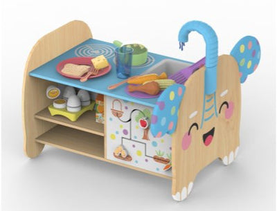 Foody Friends: Cooking Fun Elephant Activity Center by KidKraft