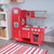 Vintage Play Kitchen - Red by KidKraft