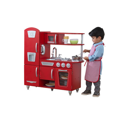 Vintage Play Kitchen - Red by KidKraft