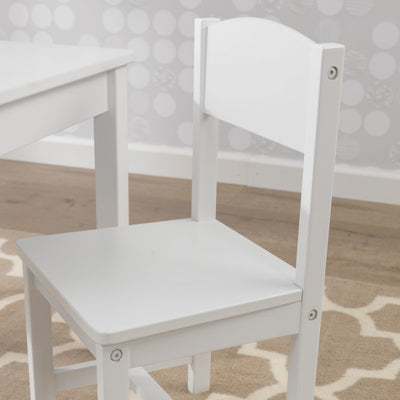 Aspen Table & 2 Chair Set - White by Kidkraft