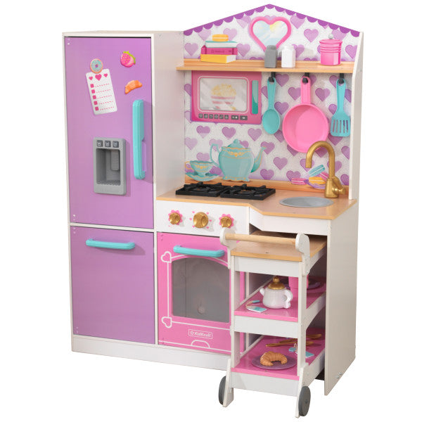 Sweet Snack Time Cart & Play Kitchen by KidKraft