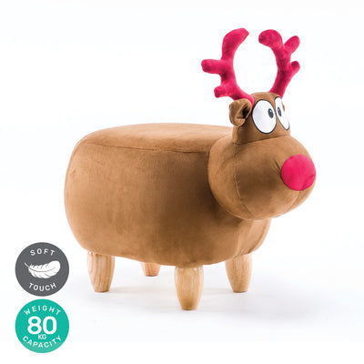 Home Master Kids Animal Stool - Reindeer Character