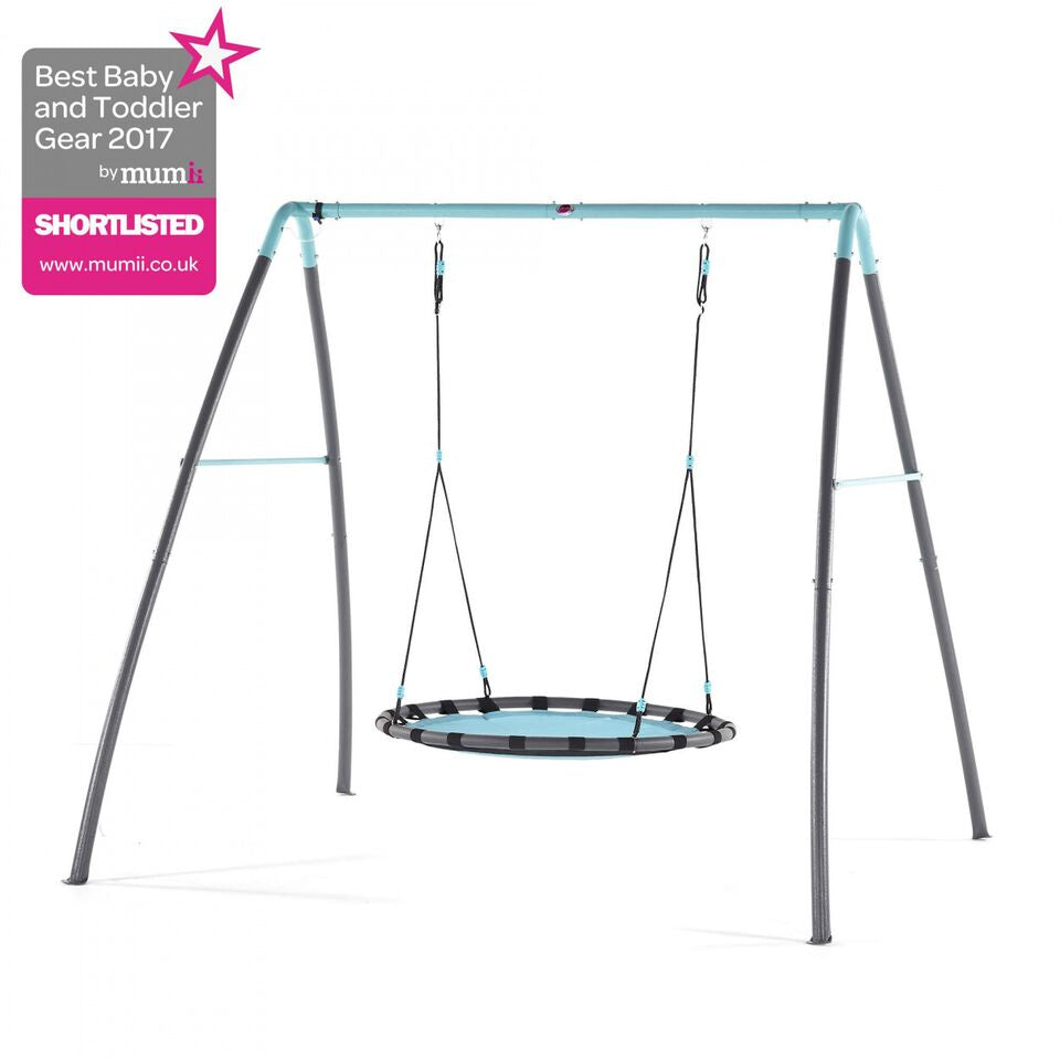Premium Metal Nest Swing with Mist by Plum Play