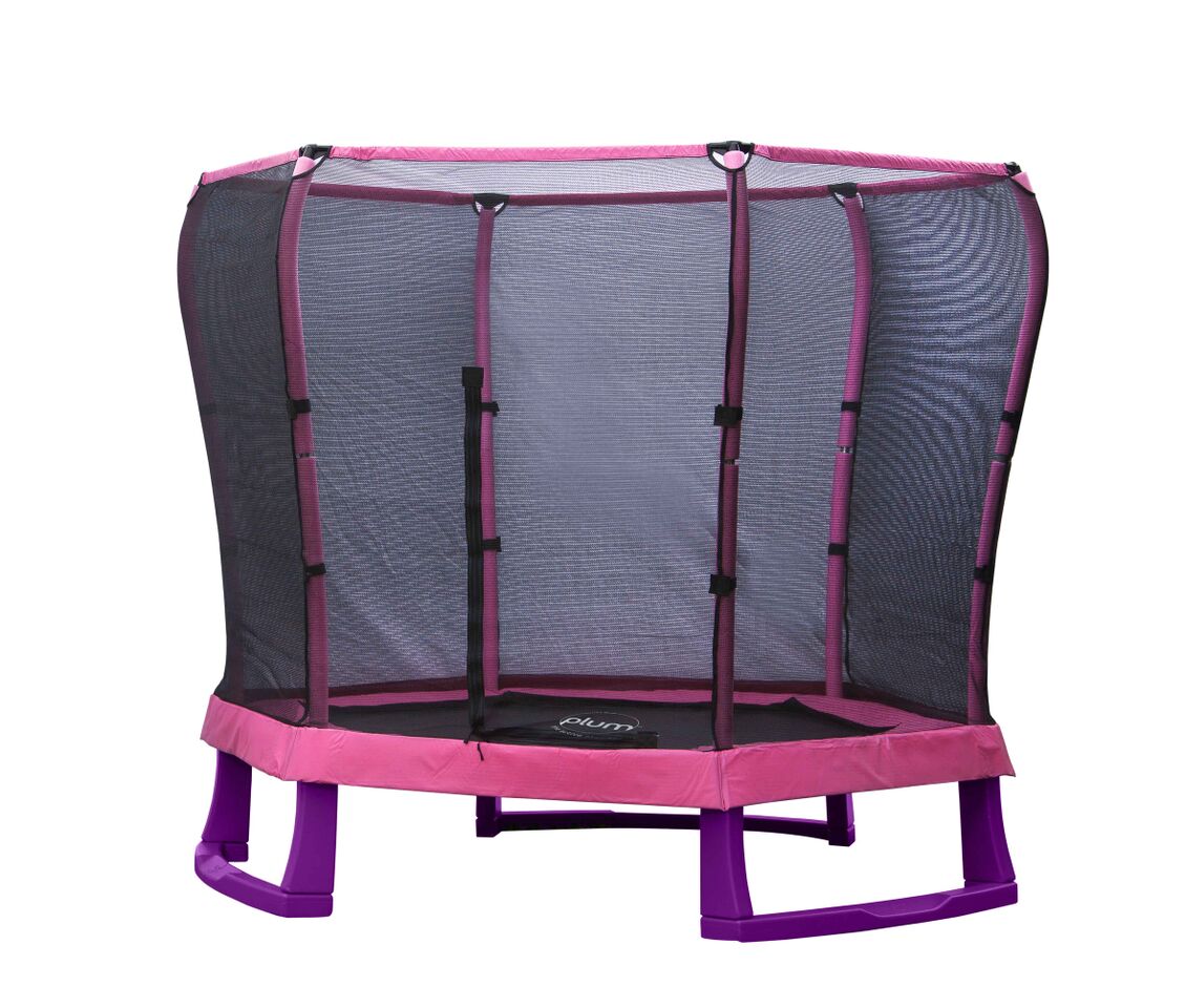 Plum 6ft store trampoline pink